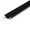 LED hliníkový profil GROOVE10 BC/UX, bílý lak 3m