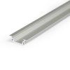 LED hliníkový profil GROOVE10 BC/UX, bílý lak 3m