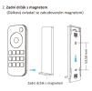 1K RF ovladač RT1 1 zóna černý