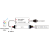 4K RGBW mini RF přijímač V4-W 1A/CH