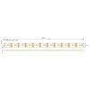 LED pásek 3528 10W 12V 8mm 6500K