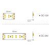 LED pásek 3528 10W 12V 8mm 10000K