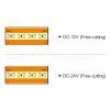 LED pásek COB 10W 12V 8mm 3000K Free-cutting