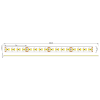 LED pásek 2216 19W 24V 10mm 4000K