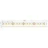 LED pásek 2216 19W 24V 10mm 6000K