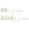 LED pásek 2216 19W 24V 10mm 6000K