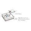 1zónový nástěnný ovladač PF1