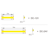LED pásek COB 14W 12V 10mm 3000K doprodej