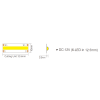 LED pásek SCOB CCT 20W 24V 10mm 2000-6000K