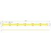 LED pásek SCOB 28W 24V 10mm 1800-4500K