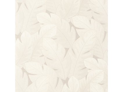 Tapeta listy Yuto CASADECO Krémová