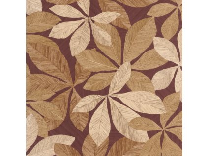 Tapeta dřevěné listy Lignaria CASELIO Bordó