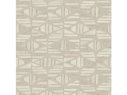Retro tapeta CASAMANCE Filandra - Taupe