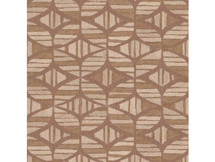 Retro tapeta CASAMANCE Filandra - Terracotta