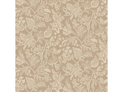 Luxusní tapeta CASAMANCE Pastel - Hnědá