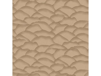 Luxusní tapeta CASAMANCE Ondula - Hnědá
