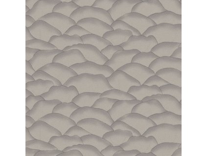 Luxusní tapeta CASAMANCE Ondula - Šedá