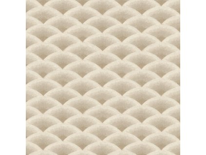 Abstraktní tapeta CASAMANCE Nami - Béžová