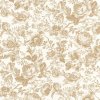 Tapeta Anglická růže Celestine CASADECO Písková