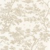 Tapeta Toile de Jouy stromy Arbre CASADECO Písková