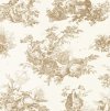Tapeta Toile de Jouy Scene D'été CASADECO Písková