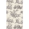 Tapeta Toile de Jouy Scene D'été CASADECO Antracit