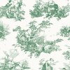Tapeta Toile de Jouy Scene D'été CASADECO Zelená