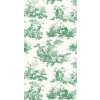Tapeta Toile de Jouy Scene D'été CASADECO Zelená