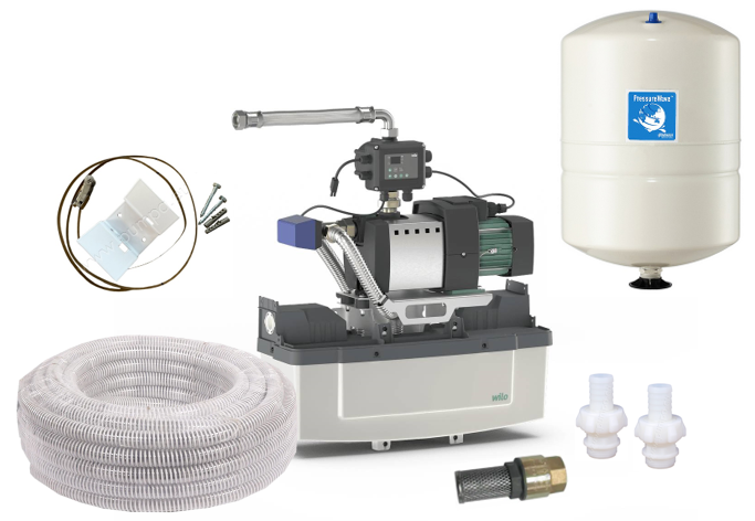 set sestava wilo rain jednotka ridici pro splachovani