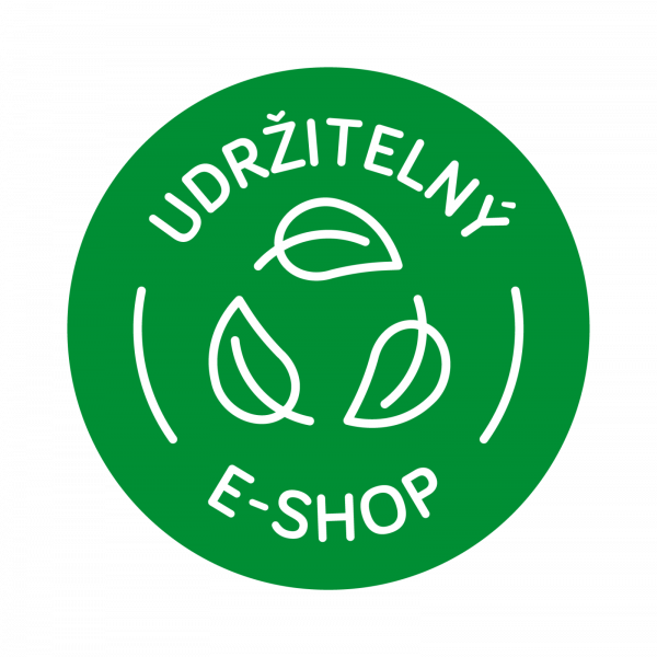 Logo certifikace Udržitelný e-shop