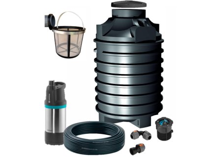 sada basic nadrz mini 2000 s cerpadlem gardena 4700 2 automat set