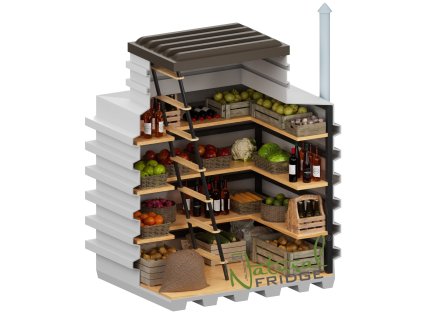 plastovy sklep natural optimal 200