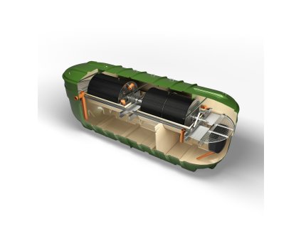 BioDisc Commercial przekrój