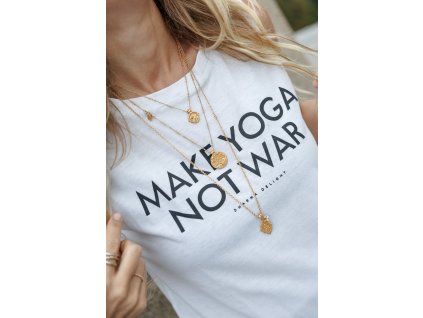 bílé dámské tílko