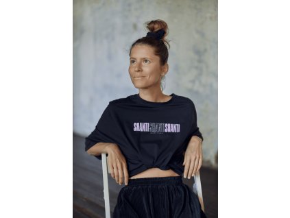 tričko s mantrou Shanti