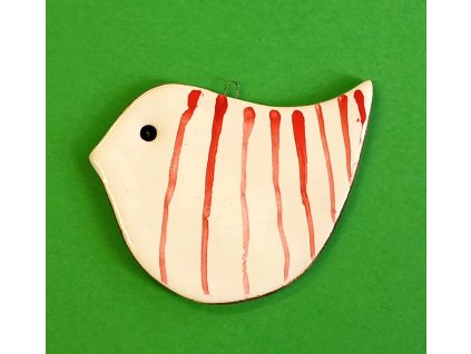 PTÁČEK závěs červený (více variant)