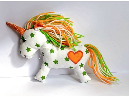 JEDNOROŽEC látkový ( více variant )