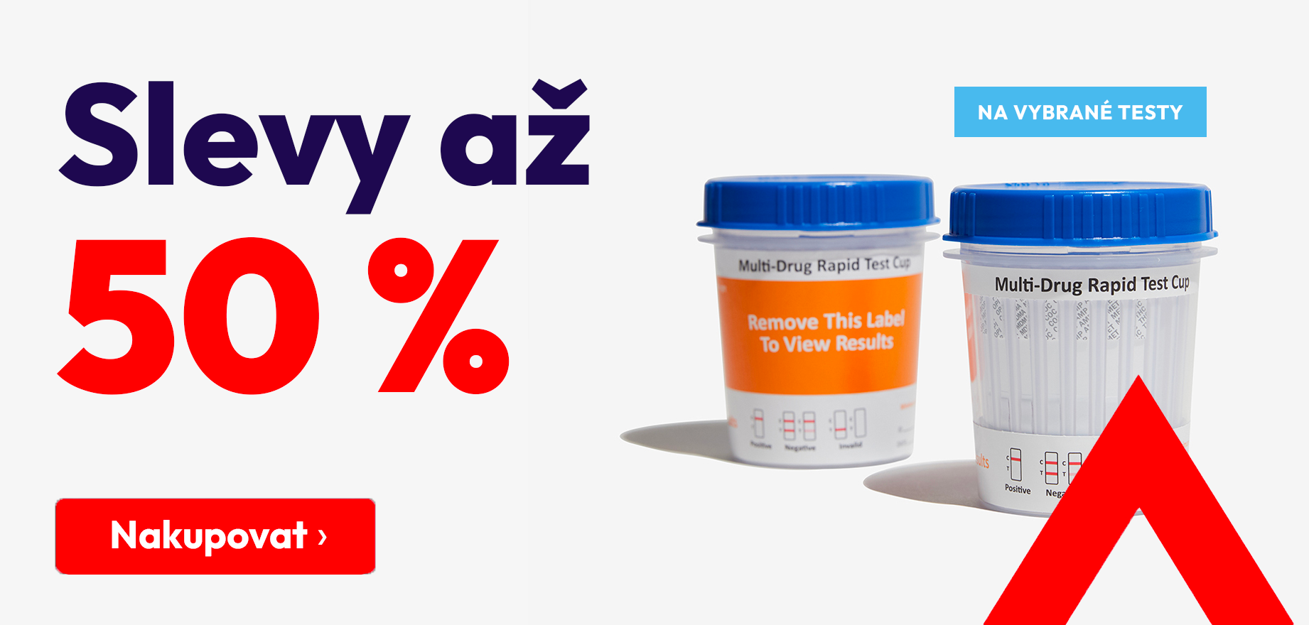 Slevy až 50 % na vybrané testy