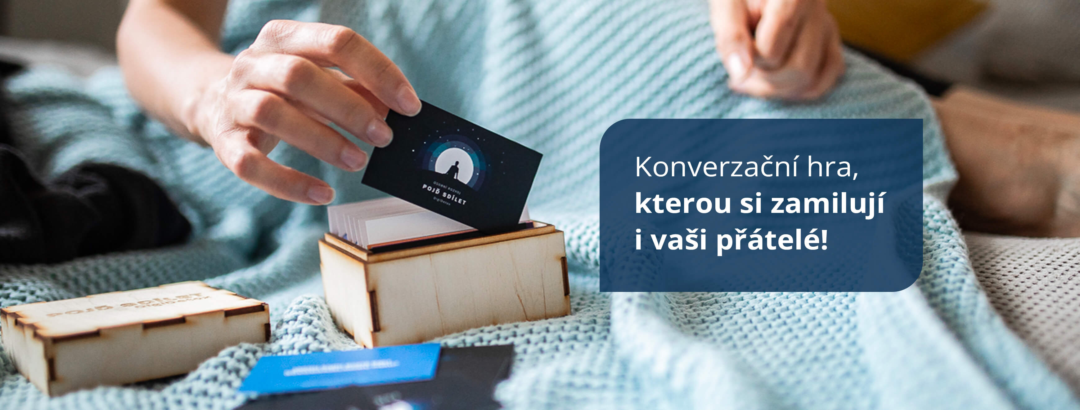 Konverzační hra - Pojď sdílet