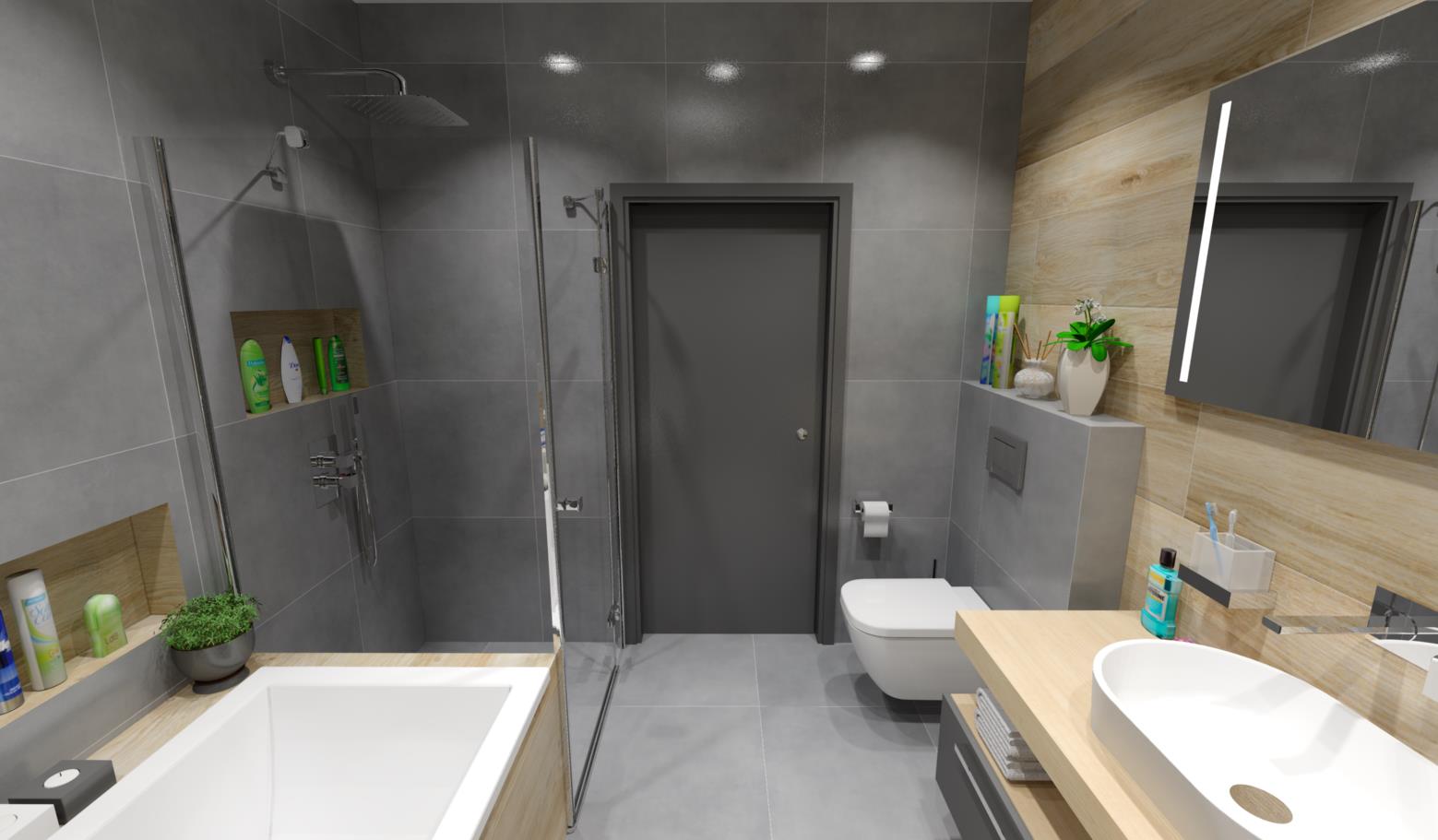Trend moderních koupelen: Velkoformátové obklady a dlažby