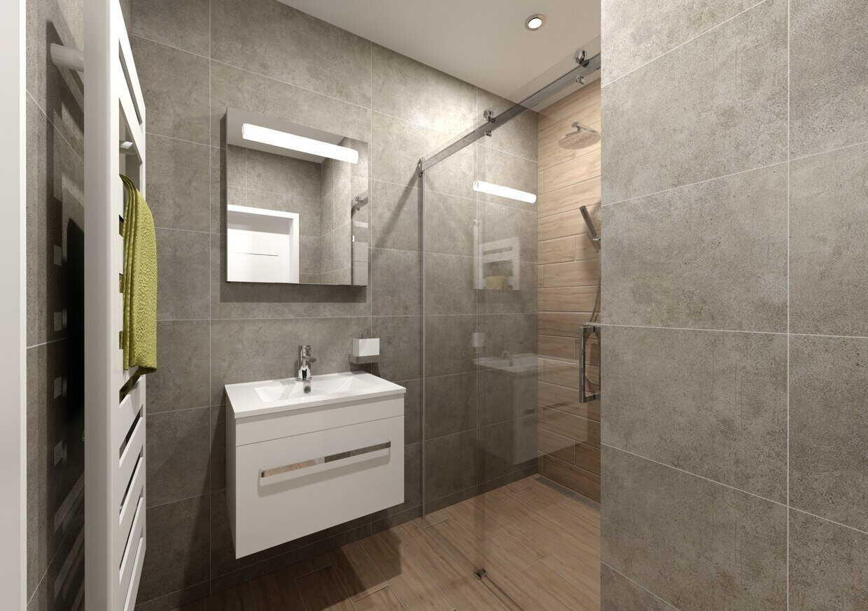 Moderní malá koupelna – 8 + 2 nápady, jak z ní vytěžit maximum