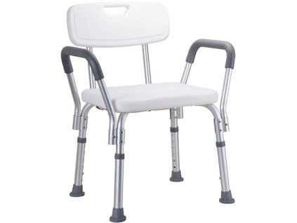 HELP: Stolička do sprchy s opěradlem a područkami