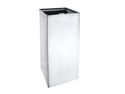 Odpadkový koš, 25 l, nerez, lesk