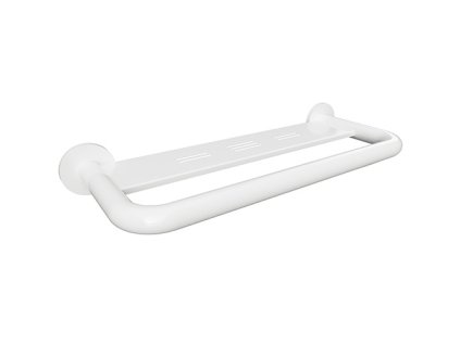 HELP: Madlo s poličkou s krytkou, 500 mm, bílé