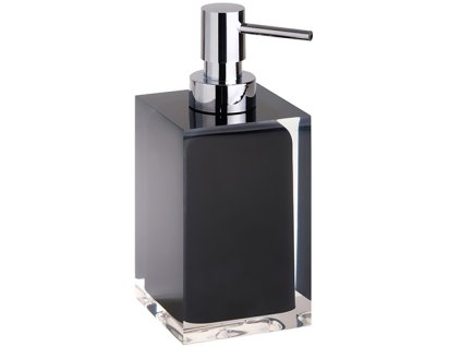 VISTA: Dávkovač mýdla na postavení, 250 ml, černý