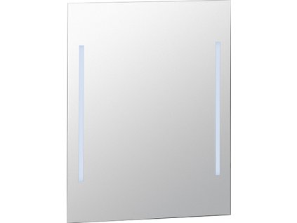 Zrcadlo s LED bočním osvětlením, 600 x 800 mm