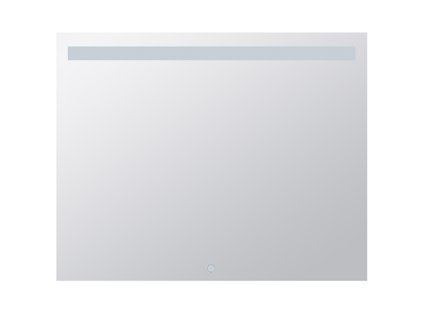 Zrcadlo s LED horním osvětlením 1000 × 800 mm, dotykový senzor