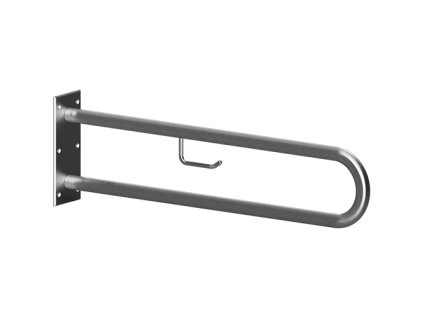 HELP: Podpěrné madlo ve tvaru U s držákem TP 850 mm, nerez, brus, bez krytky