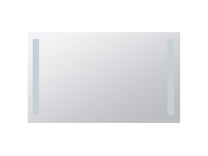 Zrcadlo s LED bočním osvětlením 1000 × 600 mm, dotykový senzor