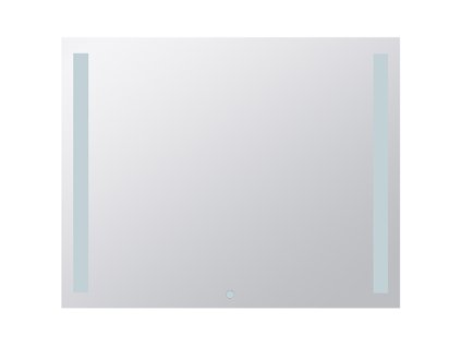 Zrcadlo s LED bočním osvětlením 1000 × 800 mm, dotykový senzor